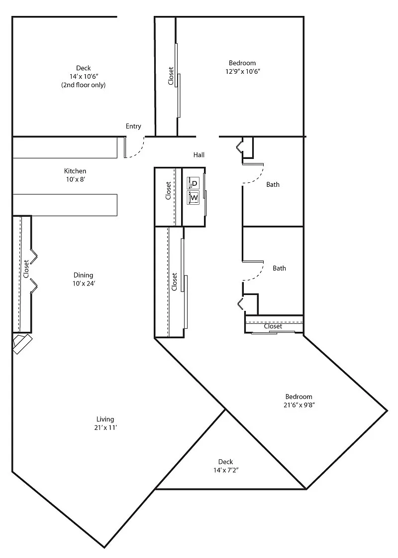 Floor plan Juniper Remodel