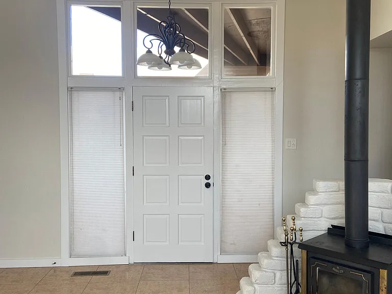 front entry area