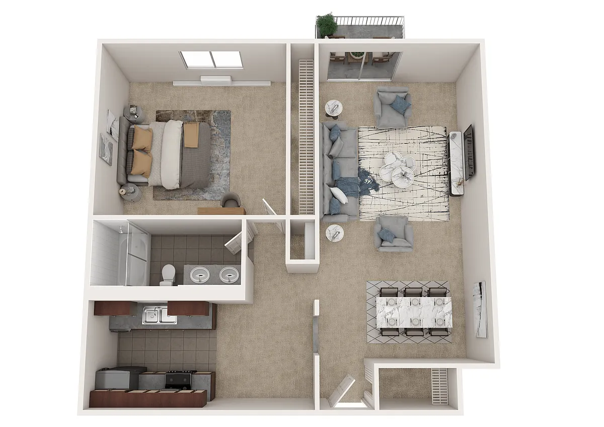 Floor plan LaSalle