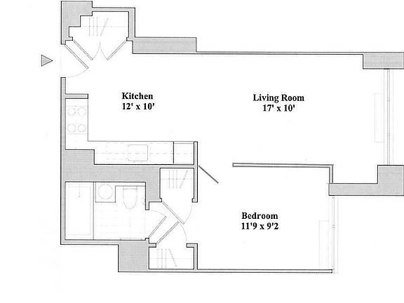 2nd image of 322 W 57th St APT 26U