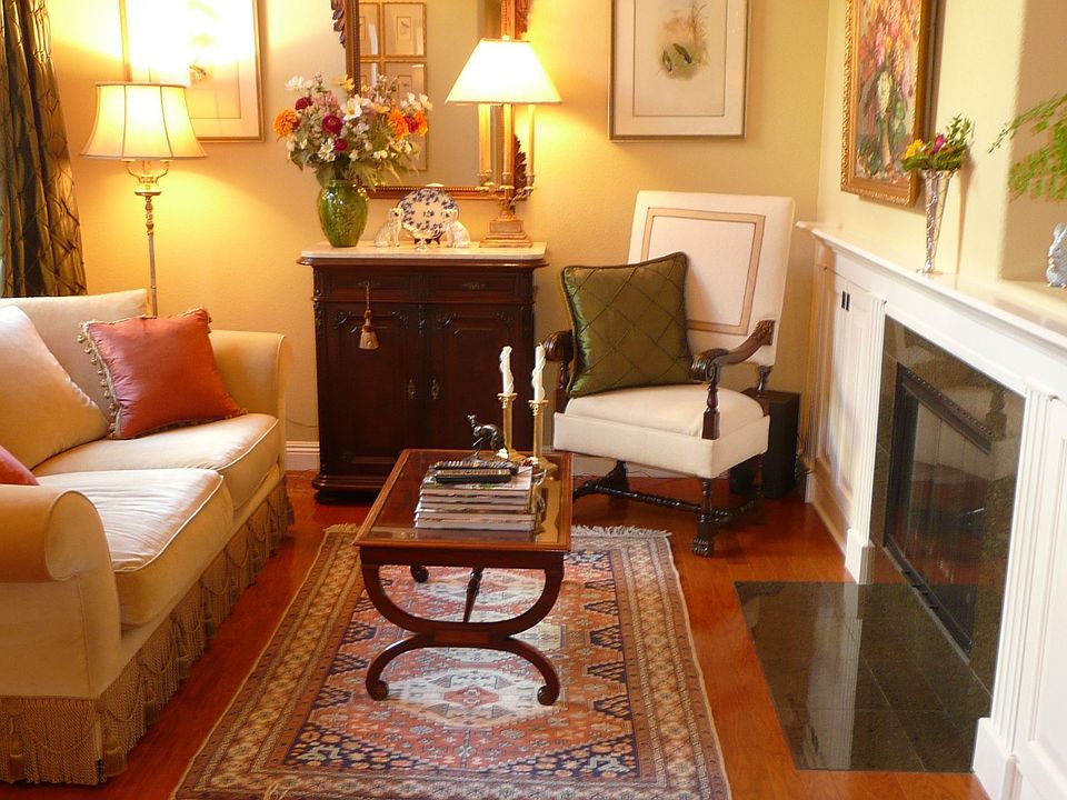 Living Room with Hardwood Floor