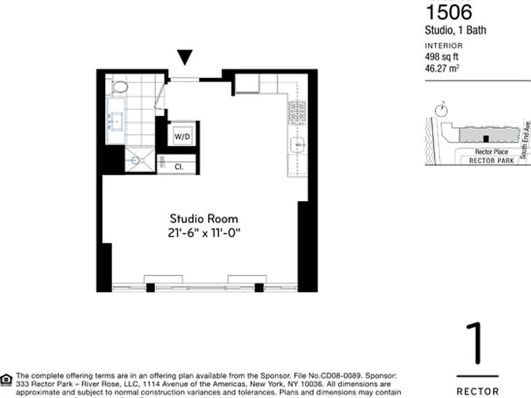 333 Rector Pl #1506 — Photo 2