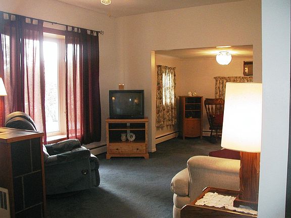 Living Room view to Den