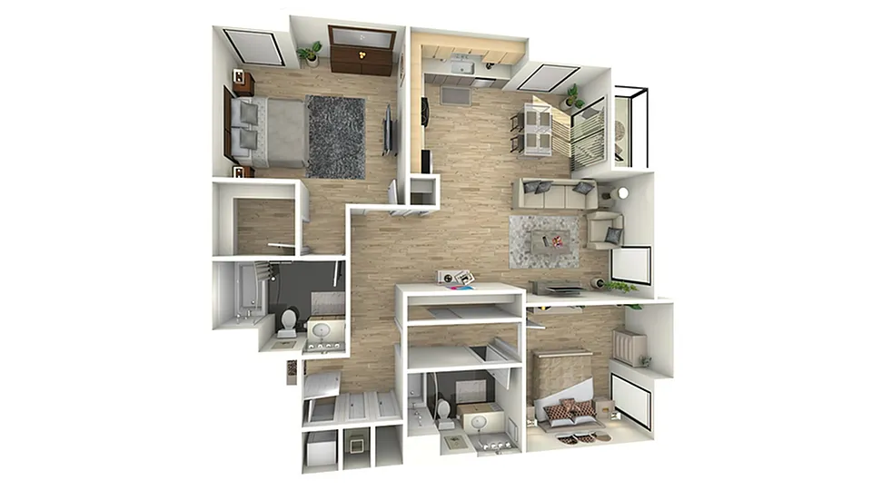 Floor plan B6