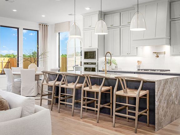 Bright kitchen with ample cabinet space
