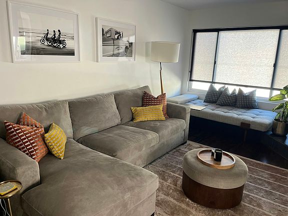 Bright and Spacious Living room with large sectional