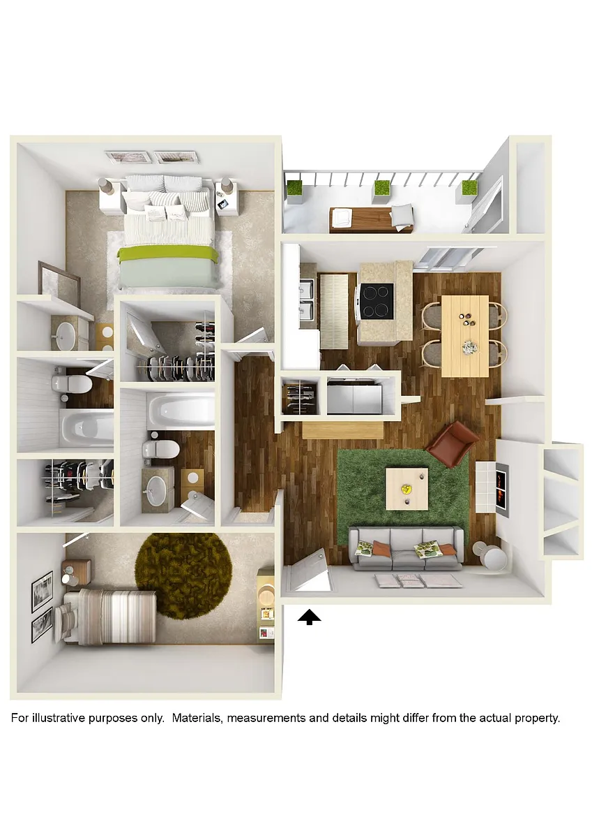 Floor plan B6