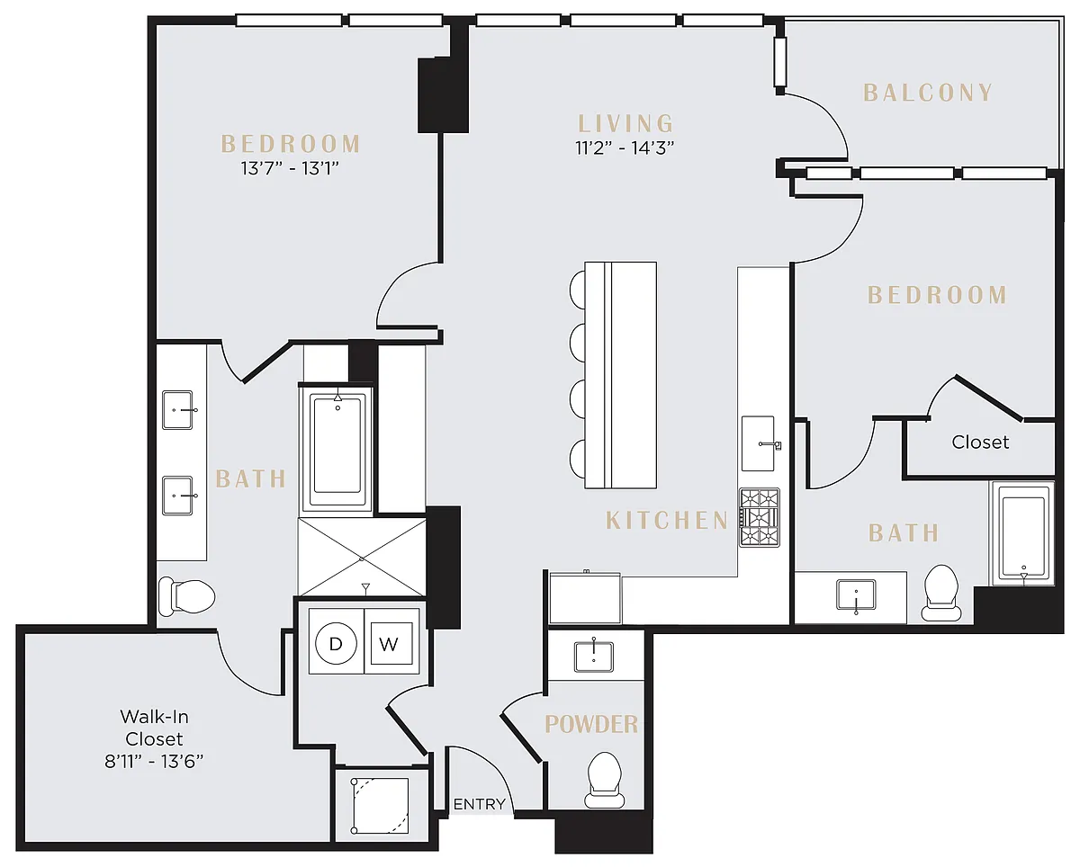 Floor plan B3