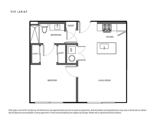 Floor plan The Lariat