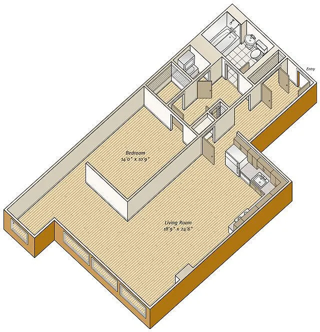 Floor plan A25