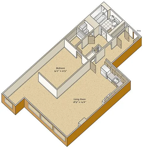 Floor plan A25