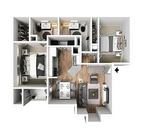 Floor plan The Canyon