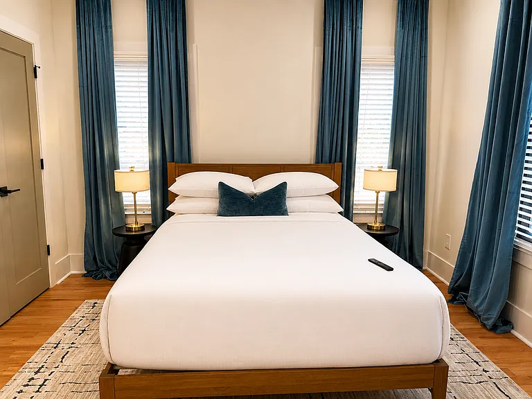 Welcome to the Juniper Retreat. This queen relaxation cove is built to truly get the best rest!