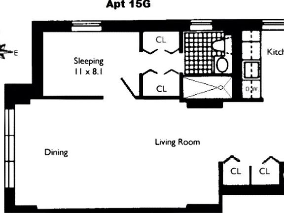 2nd image of 159 W 53rd St APT 15G