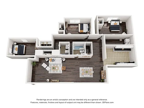 Floor plan 1C1
