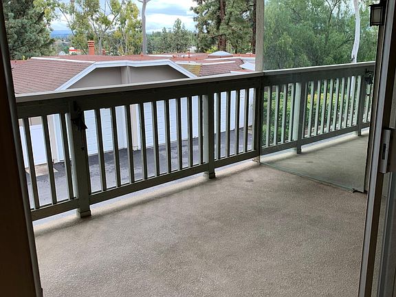Covered deck.
