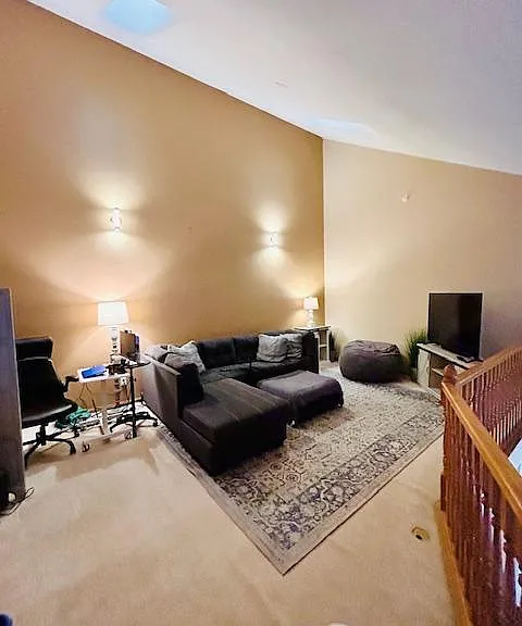 Large Loft Area with two skylights