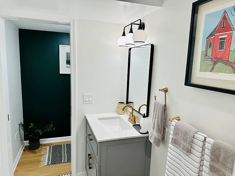 Brand new bathroom