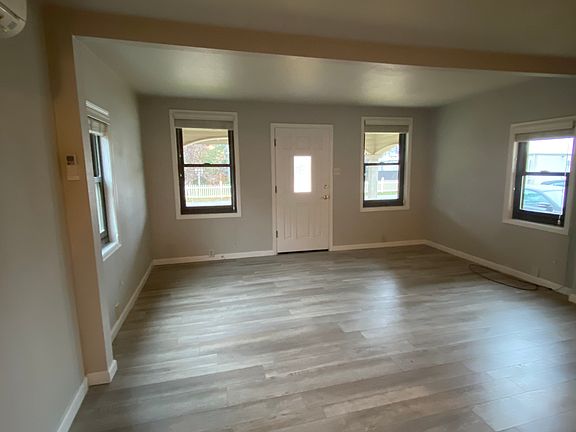 living room facing street
