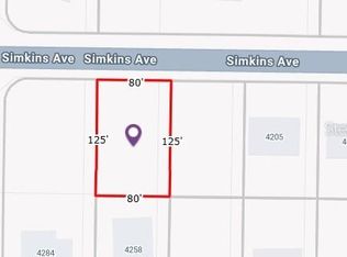 Simkins Avenue Lot #13, North Pt, FL 34286