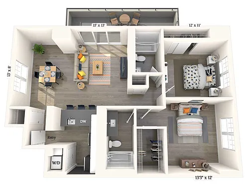 Floor plan B2-5