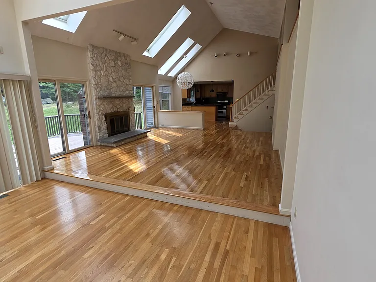 Family room view from back