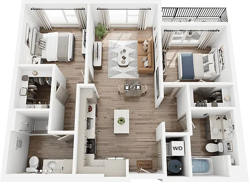 Floor plan B1