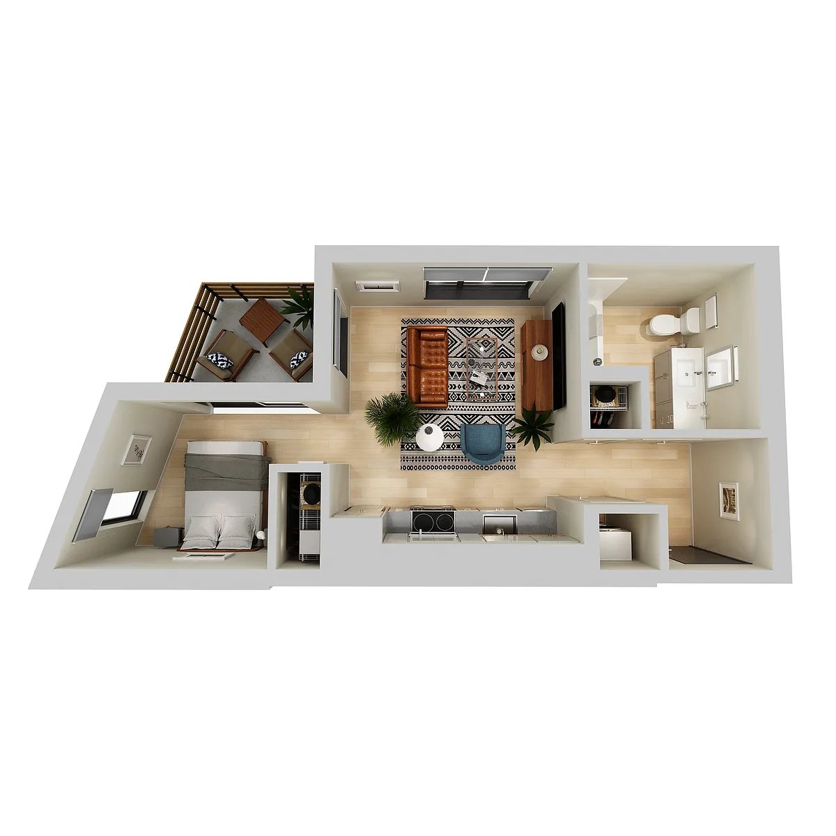 Floor plan ho a