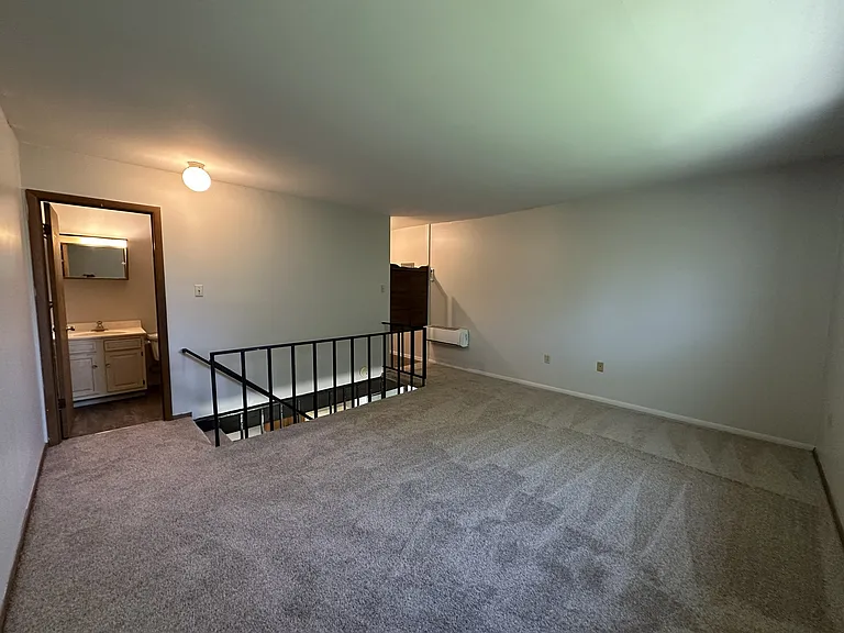 Bedroom with Mini Split for heating and cooling