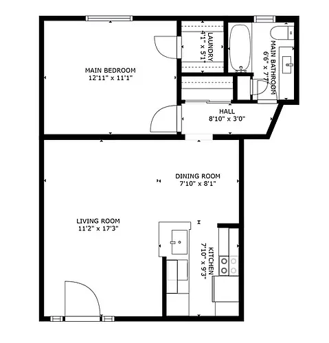 Floor plan A1