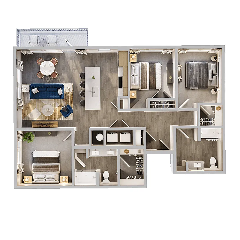 Floor plan C1