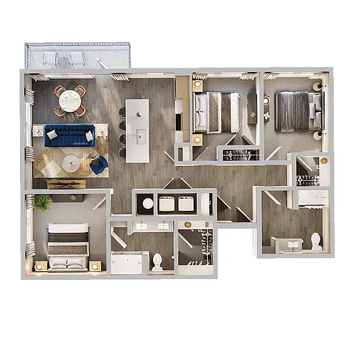 Floor plan C1