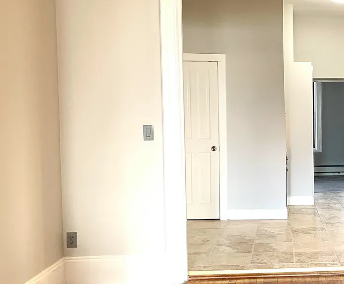 View of Kitchen & Walk-In Pantry Door from Dining Room