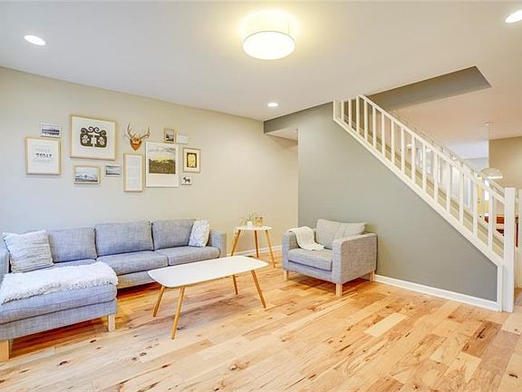 Enter into the spacious living room 