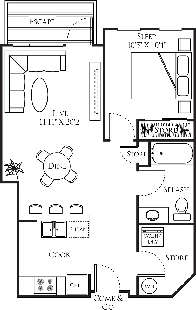 Floor plan A26