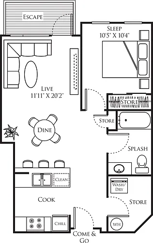Floor plan A26