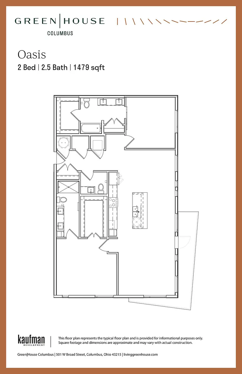 Floor plan Oasis