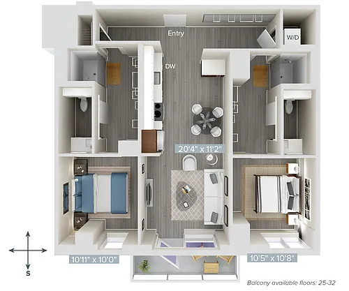 Floor plan Furnished-f-B1x1031x1039