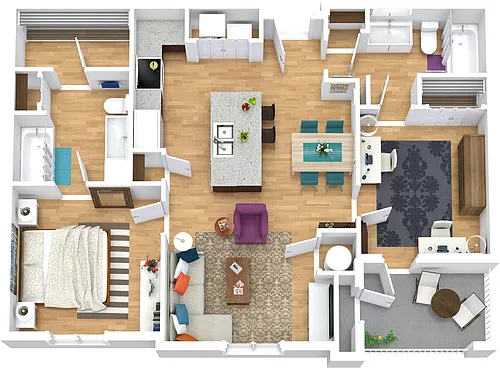 Floor plan B1