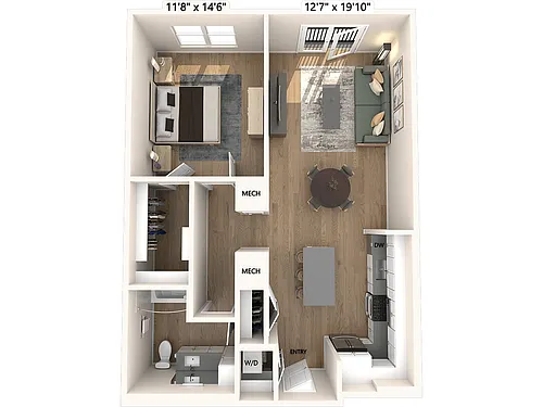 Floor plan A20a-Upgrade