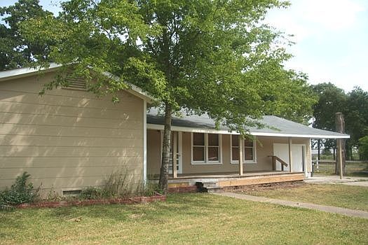 front of property
