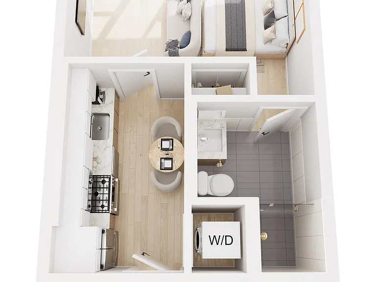 Residence D with Balcony Residence D with Balcony