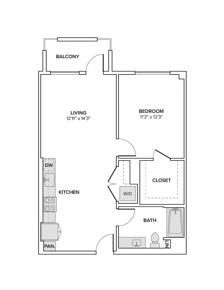 Floor plan A03