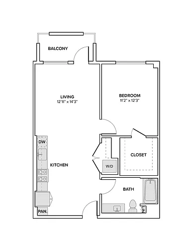 Floor plan A03
