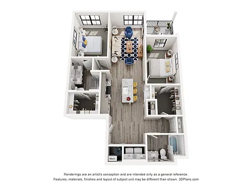 Floor plan Wake Line - C3.D