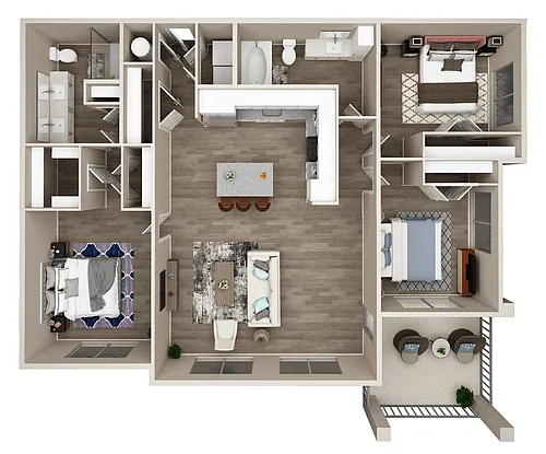 Floor plan C1