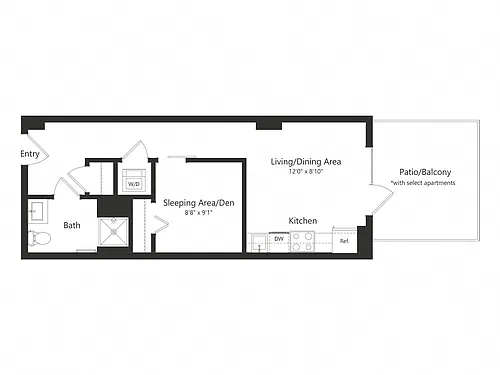 Floor plan S1D