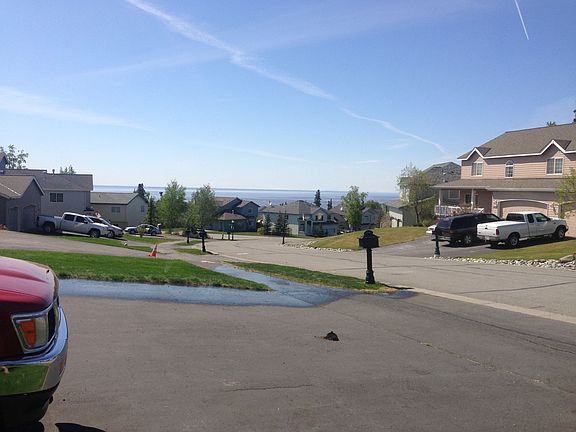 view to inlet from front