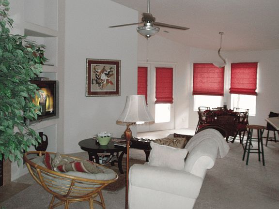 Living and dining area