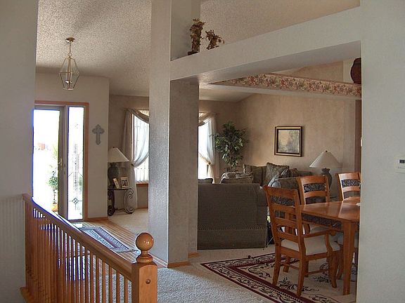 Entry, Formal Living Room and Dining Room